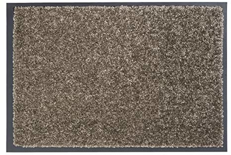 Carpido Clara wycieraczka, szarobrązowy, 40 x 60 cm