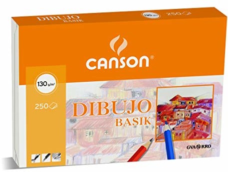 Canson GUARRO GUARRO 200401405 blok rysunkowy, 250 arkuszy 401405