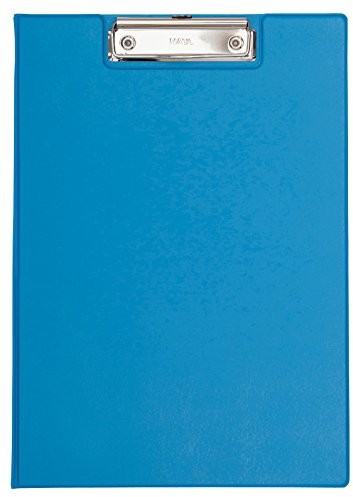 Maul Maul Teczka konferencyjna z powłoką foliową, rozkładana deska zaciskowa, kieszeń wewnętrzna, rozmiar A4 wysoka, jasnoniebieska, 2339234, 1 sztuka 2339234