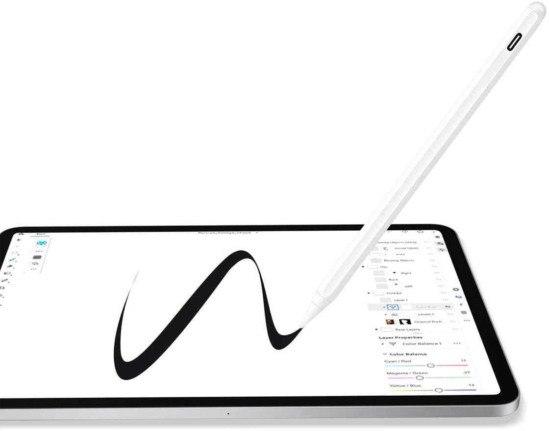 Alogy Precyzyjny rysik pióro Alogy do ekranów iPad Pro Air Mini 8856X0