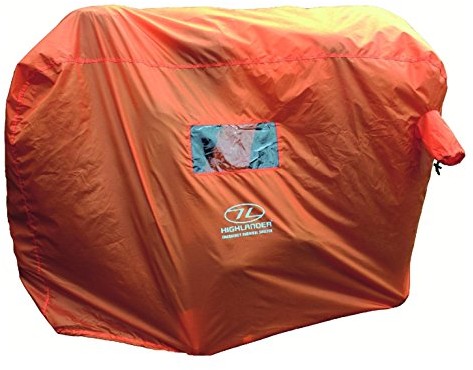 Highlander 4 5 High Visibility Waterproof Emergency Survival Shelter, pomarańczowa, jeden rozmiar CS065
