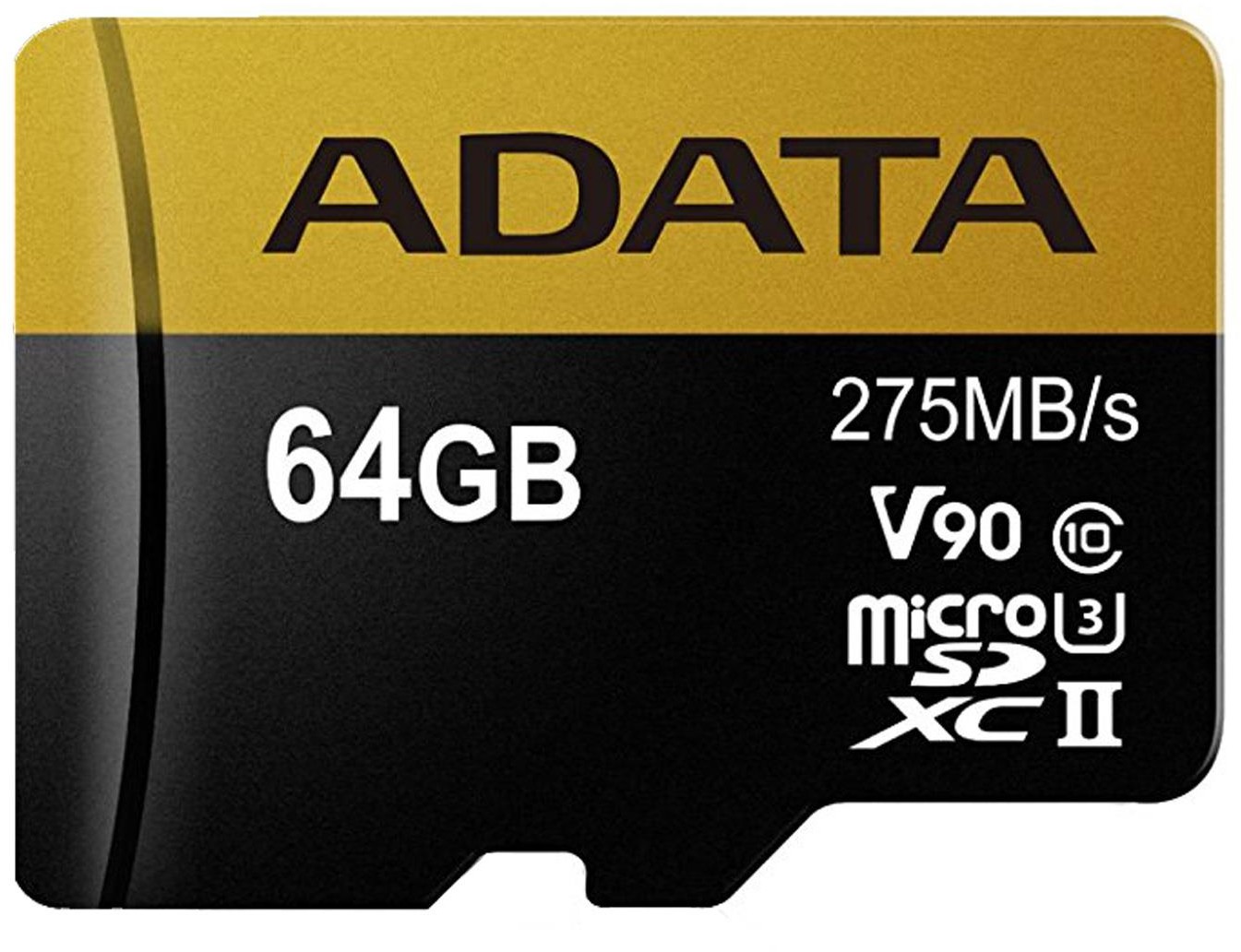 A-Data microSDXC Premier One Class 10 64GB + adapter (AUSDX64GUII3CL10-CA1)
