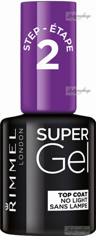 Rimmel SUPER GEL - Top Coat - Lakier nawierzchniowy - 12 ml