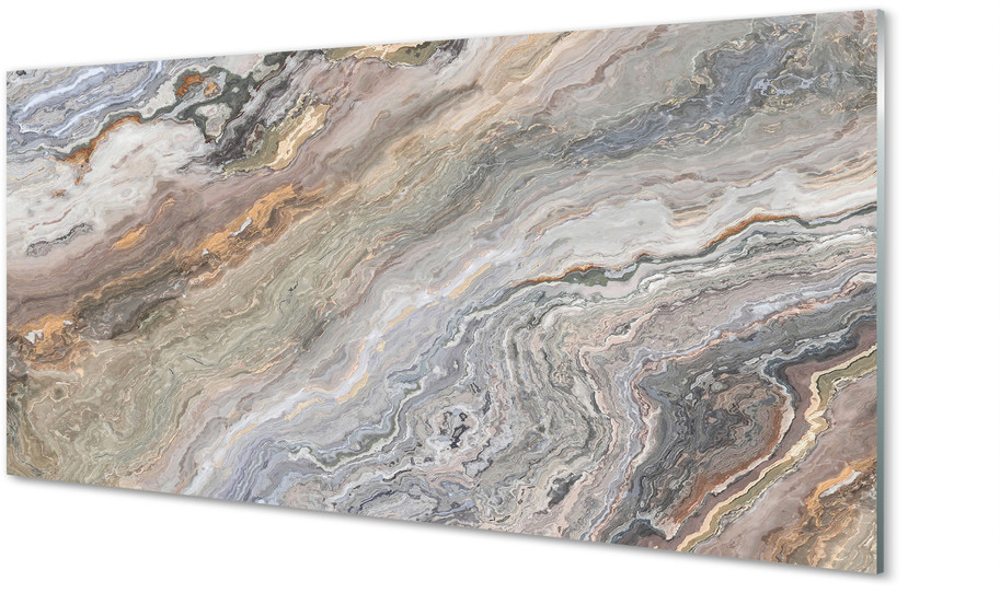 Tulup.pl Szklany Panel Kamień struktura onyx 125x50cm