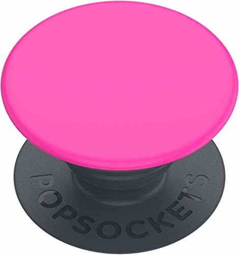 PopSockets PopSockets: PopGrip Basic  wysuwana podstawa i uchwyt do smartfonów i tabletów [Top niewymienny]  magenta POPSOCKET70522304