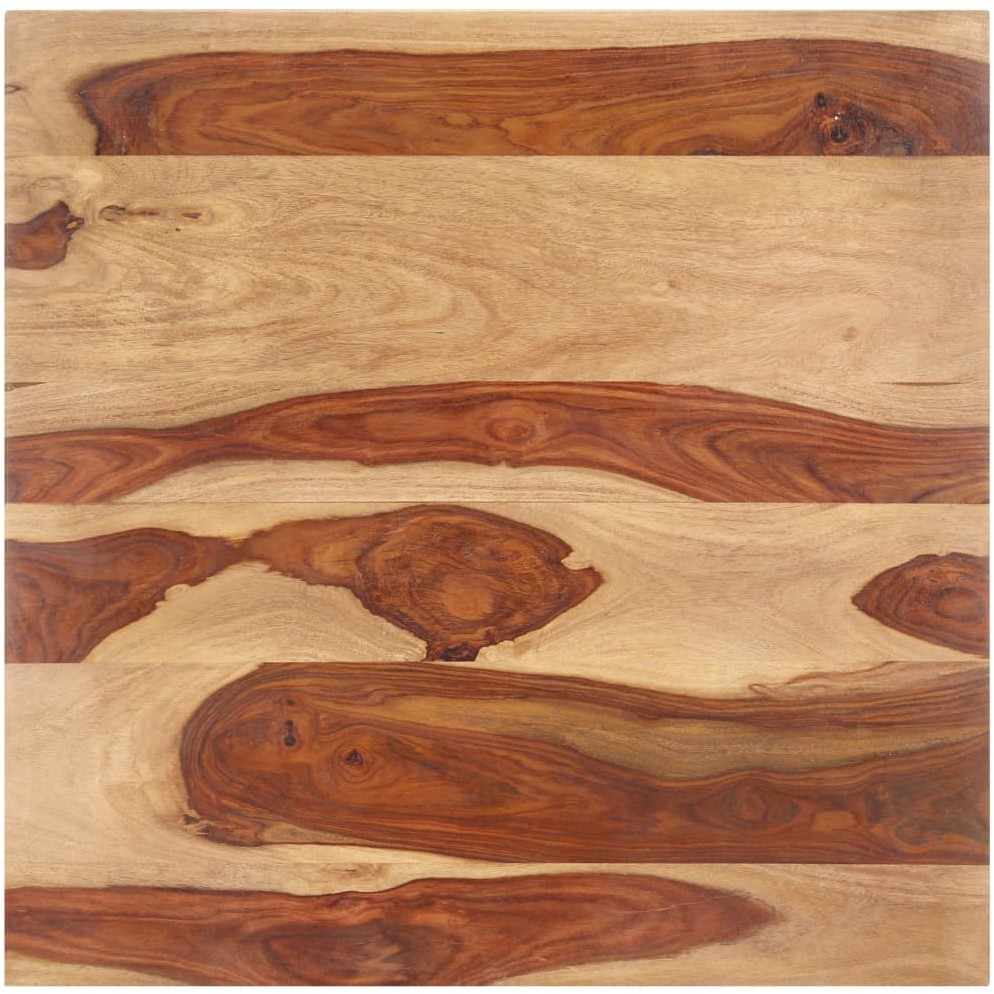 vidaXL Blat stołu, lite drewno sheesham, 15-16 mm, 70x70 cm vidaXL