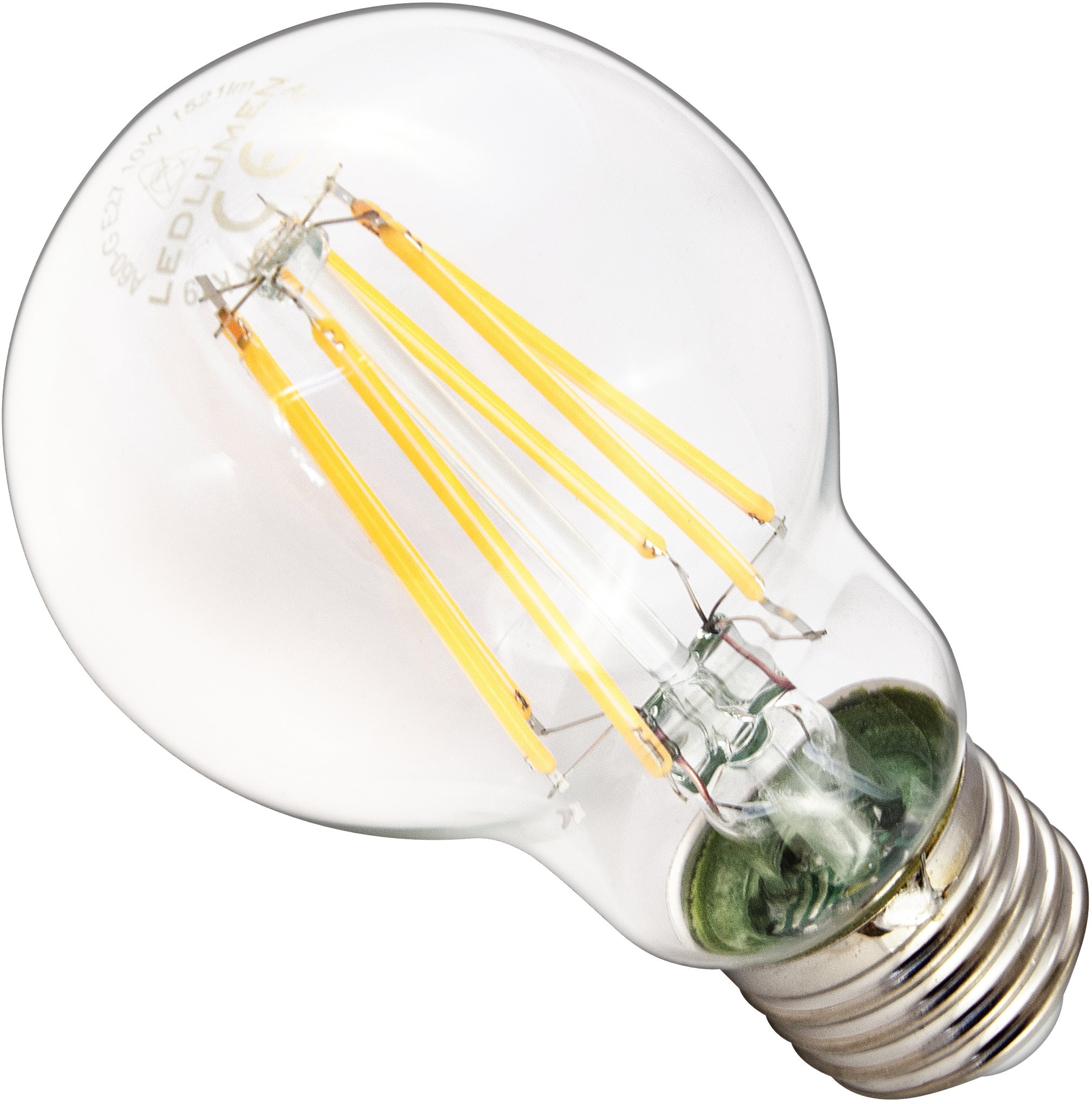 LEDlumen Żarówka LED A60-G E27 230V 10W FILAMENT 1521lm WW 251090392