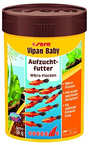 Sera sera 00730 vipan baby 50 ml - mikropłatek dla młodych zwierząt, karma hodowlana w Aqauarium, 100 ml 41689