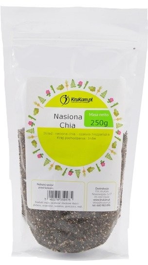 KruKam Nasiona Chia Szałwia hiszpańska 250g
