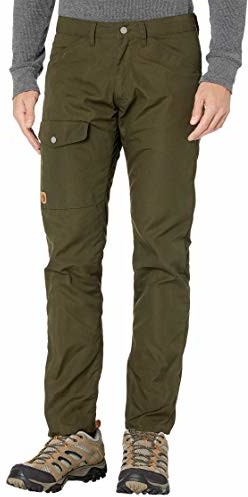 FJÄLLRÄVEN Fjallraven Męskie spodnie sportowe Trousers Greenland M Reg zielony Deep Forest 44 81871R