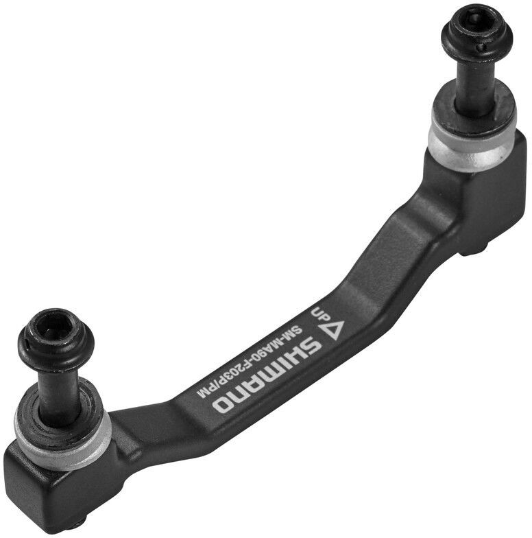 Shimano Shimano XTR SM-MA90 Adapter do tarczy hamulcowej 203mm, black 2020 Akcesoria do hamulców tarczowych I-SMMA90F203PPM