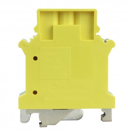 Geberit DEGSON szynowa 0,2-16mm2 1P Przelotowa PE Śrubowa DGN 3435 PC16-PE-01P-1Y-00AH