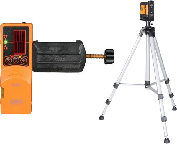 GeoFennel Laser liniowy krzyżowy FL 40-II HP zestaw L07-maxi 12-253-23