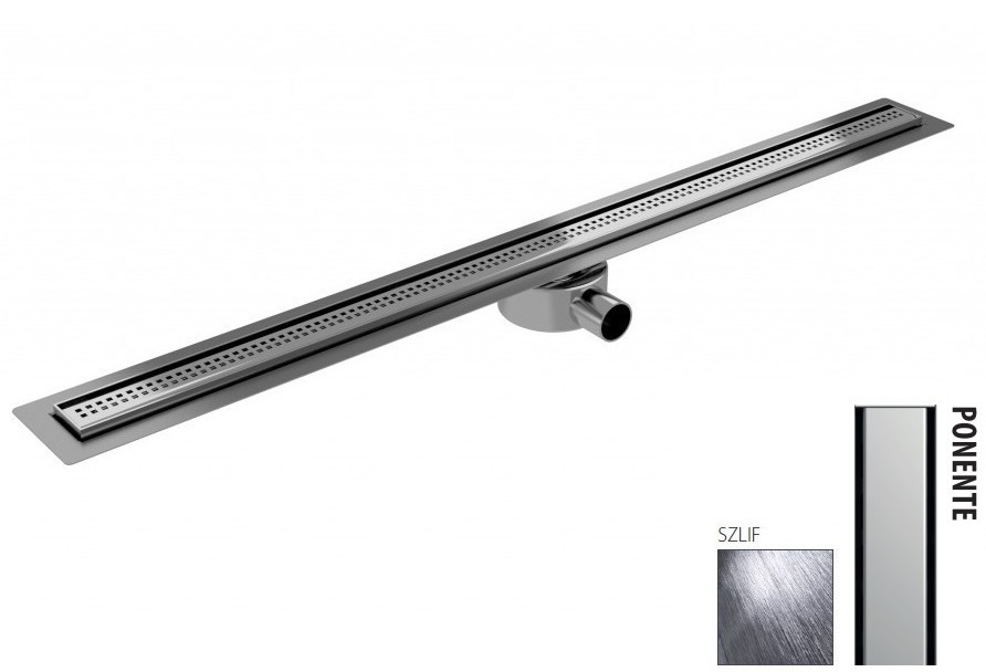 Wiper New Elite Slim Ponente Zestaw Odpływ liniowy 70 cm szlif 100.3401.02.070