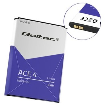 Фото - Акумулятор для мобільного Qoltec Bateria do Samsung Galaxy Ace 4 | 1800mAh  (0NC)