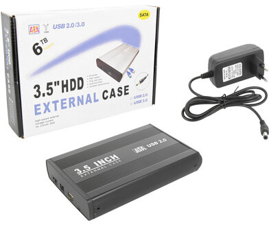 OEM Kieszeń na dysk HDD 3.5 SATA USB 2.0 HD/35USB