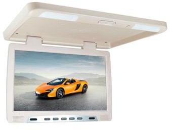 NVOX Monitor podwieszany podsufitowy LCD 17  cali LED IR FM USB SD RF1790U BE
