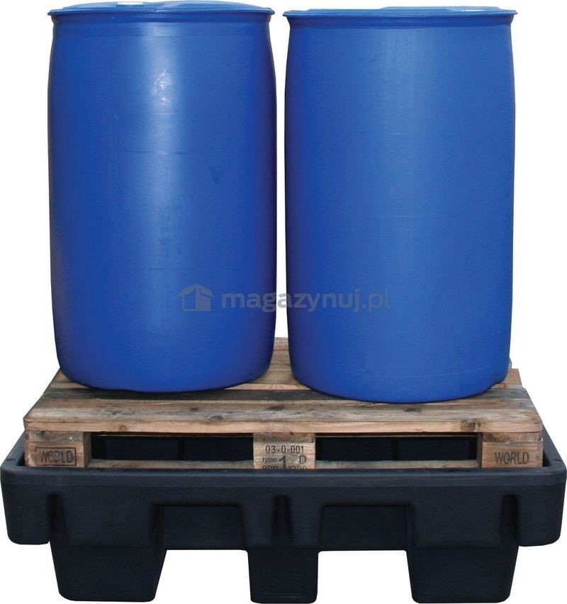 Topserw Paleta wychwytowa o pojemności 230 l, wym. 1310 x 910 x 380 mm