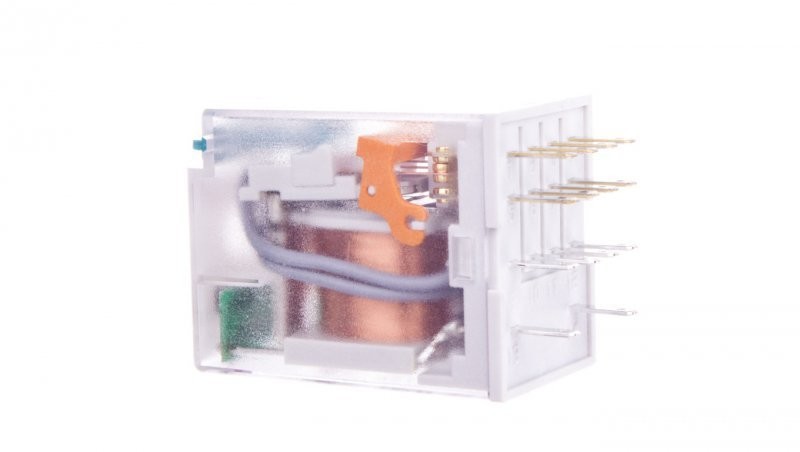 Relpol Przekaźnik przemysłowy 4P 6A 24V DC AgNi/Au R4N-2314-23-1024-WTLD 860633 860633