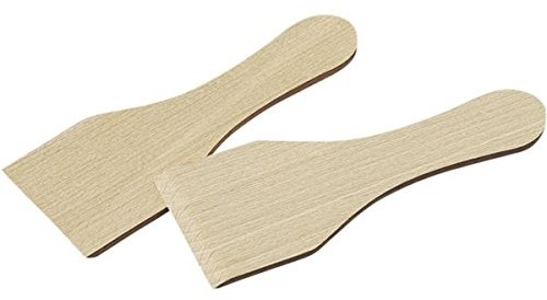 Fackelmann 30101 2 raclette spachteln 13 x 4 cm drewno