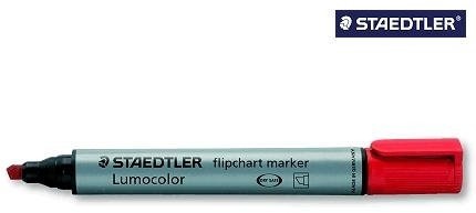 Staedtler 356 B-6 Lumocolor flipchartmarker klinowatym czubkiem, 2 lub 5 MM, 10 sztuki, fioletowy 356 B-6