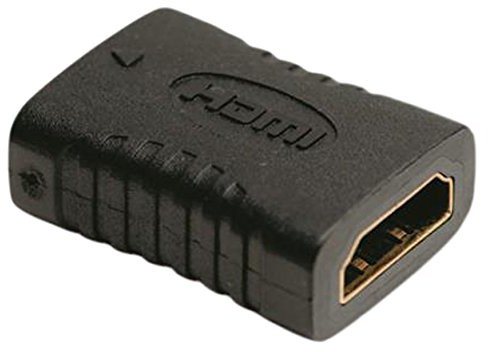 HDSupply hdsupply DVI wtyczka do gniazda HDMI Adapter (pozłacane, FullHD 1080p) Czarny czarny X-HA040