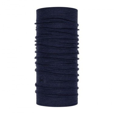 Buff Chusta MIDWEIGHT MERINO WOOL Night Blue Melange