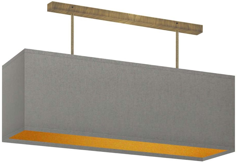 LYSNE Lampa plafonowa KORFU GOLD 14558/27