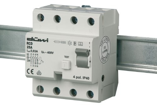 REV Ritter FI-wyłącznika, 25 A, 2-biegunowy 0505482555