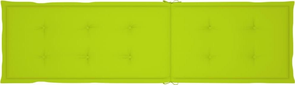 vidaXL Poduszka na leżak jasnozielona 75+105 x50x4 cm 314184