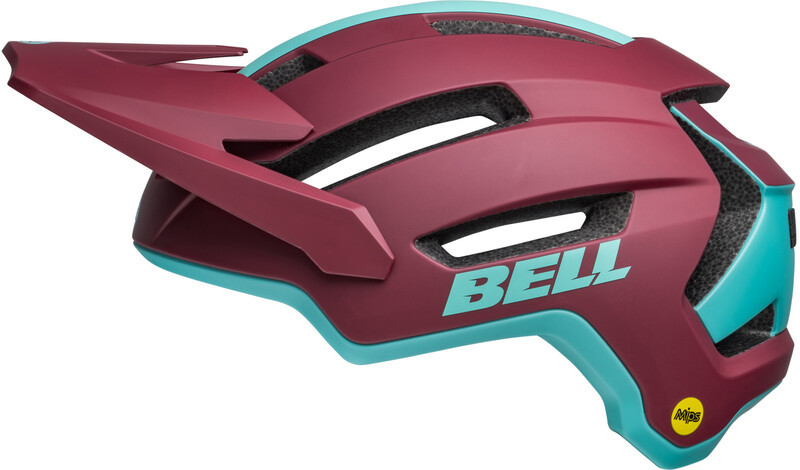 Bell 4Forty Air MIPS Helmet, czerwony/turkusowy 58-62cm 2022 Kaski MTB 210243-010