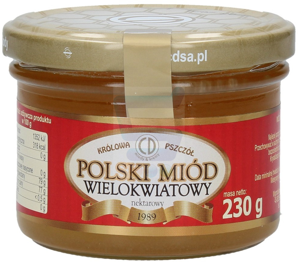 Królowa Pszczół Polski miód Wielokwiatowy 230 g