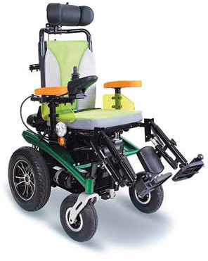 Vitea Care Elektryczny Wózek inwalidzki - SCRUBBY - Amortyzowany (PCBL 1220/1420) oc_4591