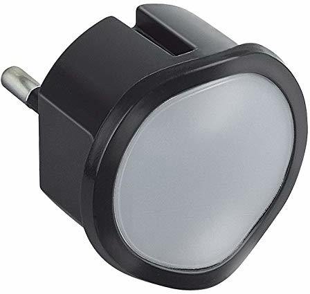 Legrand przyciemniana lampka nocna LED z wbudowanym czujnikiem zmierzchu, automatyczne włączanie w ciemności