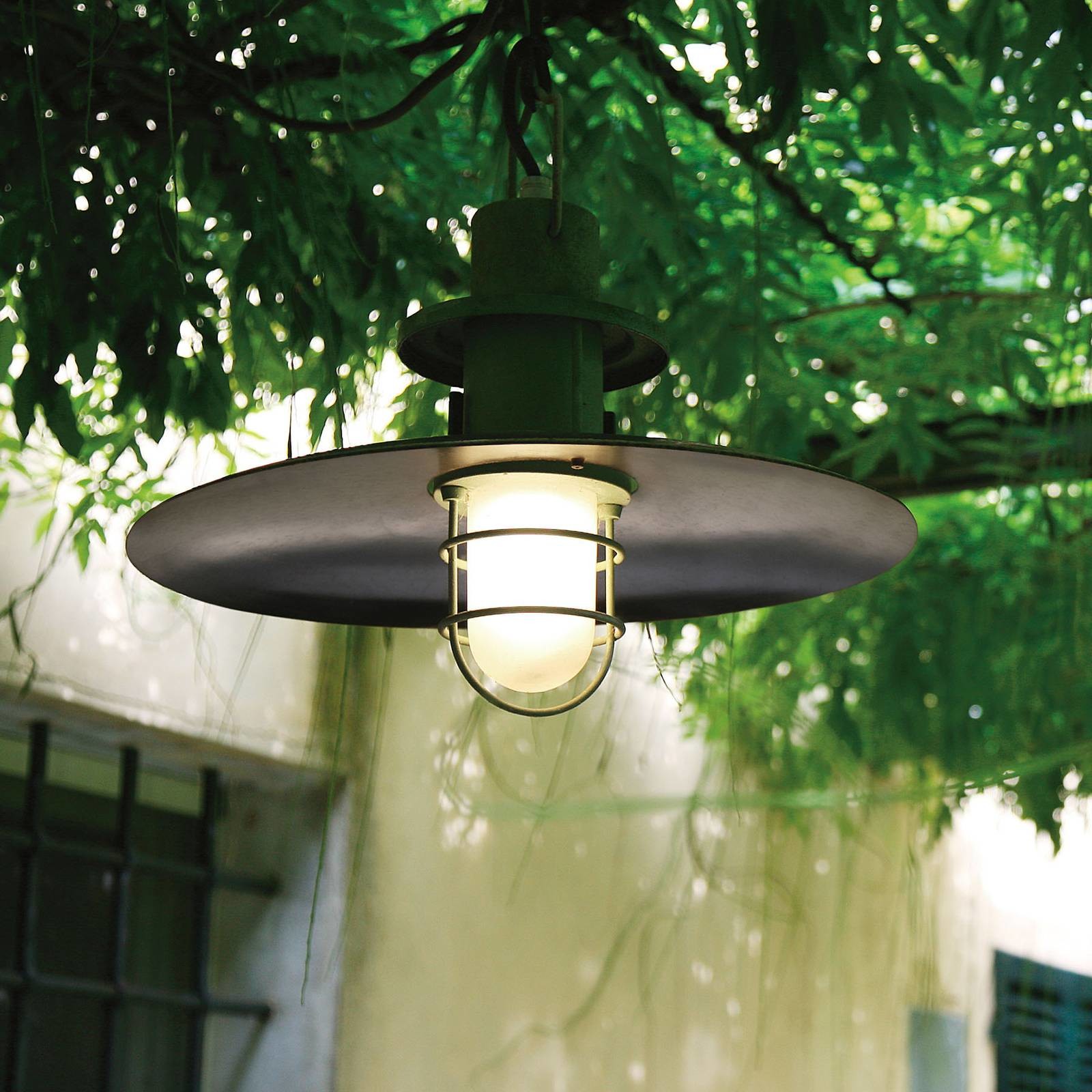 MARTINELLI LUCE Martinelli Luce Polo lampa wisząca 48cm antracyt