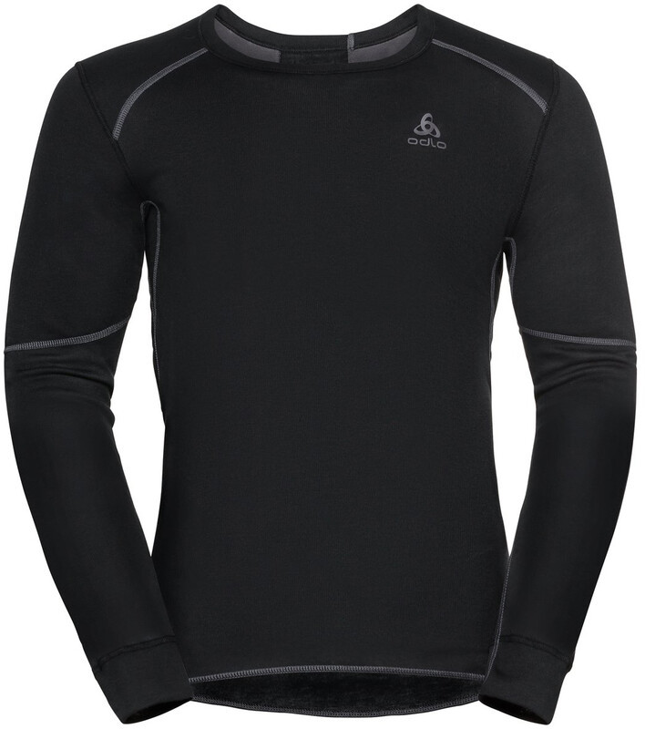 Odlo Active X-Warm Plus Top Crew Neck L/S Men, czarny L 2021 Koszulki bazowe termiczne i narciarskie 159222-15000-L