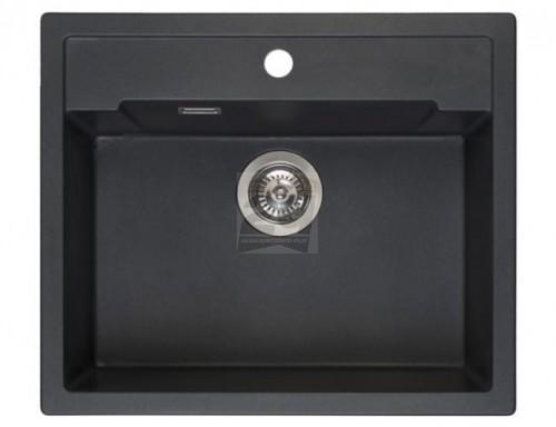Reginox AMSTERDAM 54 TAPWING BLACK SILVERY R31049