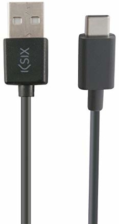 KSIX BXCUSBC04 kabel do transmisji danych/kabel do ładowania (USB typ C 2.0, 3 m) czarny BXCUSBC04