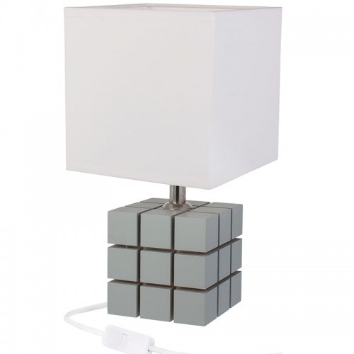 Hellux Rubi szary E27 Lampka stołowa 411.34.12 411.34.12