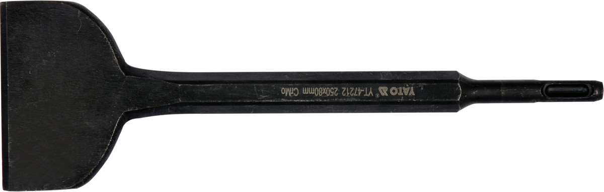 Yato DŁUTO SDS PLUS PŁASKIE 80MM DO GLAZURY I TYNKÓW YT-47212 ZYSKAJ RABAT 30 ZŁ YT-47212