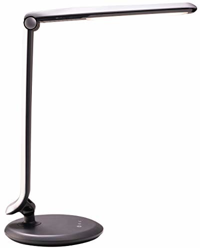 Brilliant Vanita lampa stołowa, tworzywo sztuczne, 8 W, srebrna (G99051/58)