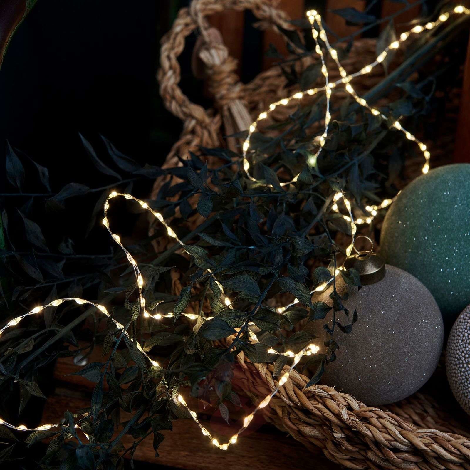 Sirius Łańcuch świetlny LED Kiki, złoty, 200 cm