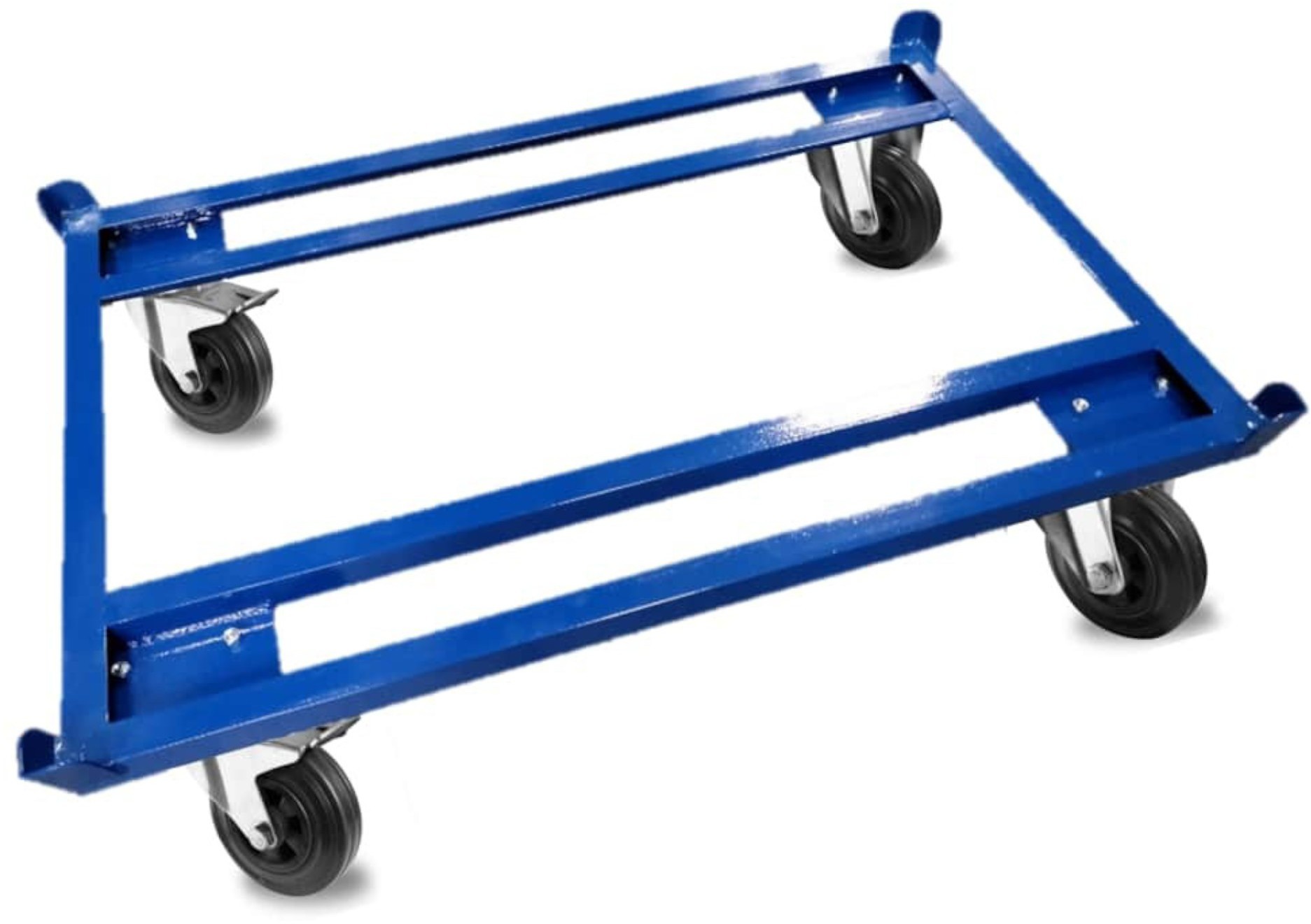 POJEMNIKI METALOWE Platforma Paletowa - Wózek Do Transportu Palet Koła Poliamidowe