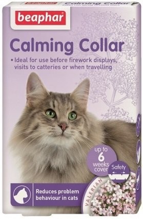 Beaphar Calming Collar - obroża relaksacyjna dla kotów 11090
