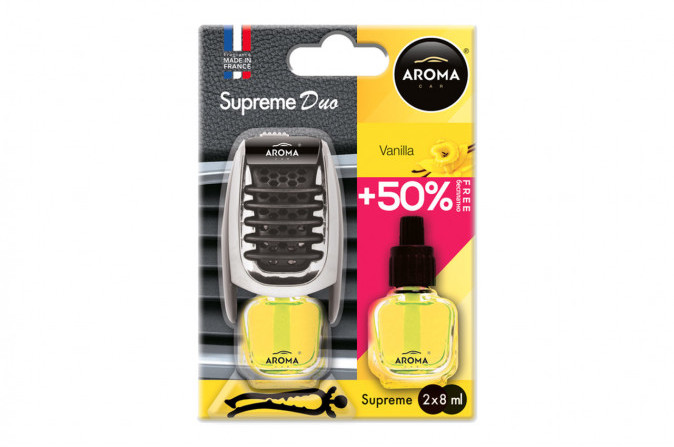 MTM INDUSTRIES Odświeżacz powietrza aroma supreme duo vanilia AMI-A92251