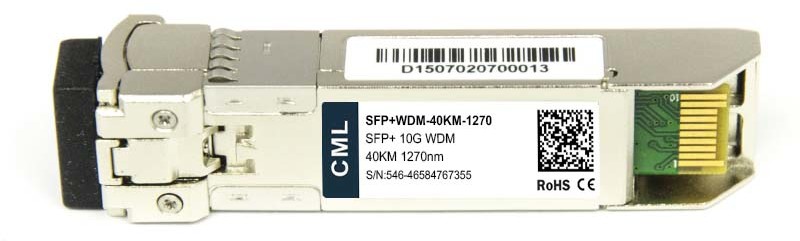 CML SFP+WDM-40KM-1270-RGD SFP+W-40-1270-RGD