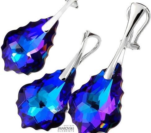 Arande SWAROVSKI klipsy wisiorek HELIO SREBRO CERTYFIKAT 4115995131