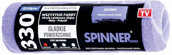 BlueDolphin wałek Spinner seria 330 175/13mm