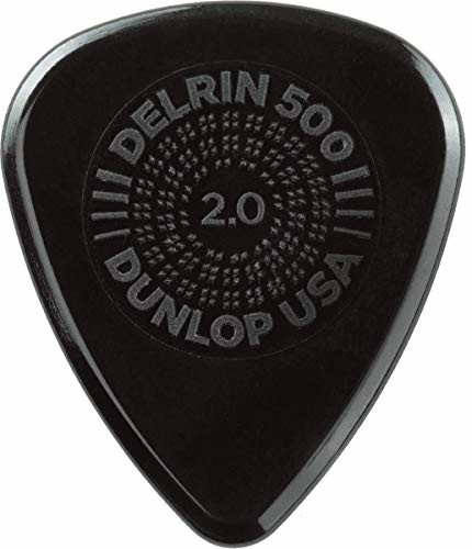 Dunlop Jim Jim 450P1.14 Prime Grip Delrin 500 wytrychów, 2,00 mm, 72 torby ADU 450R200
