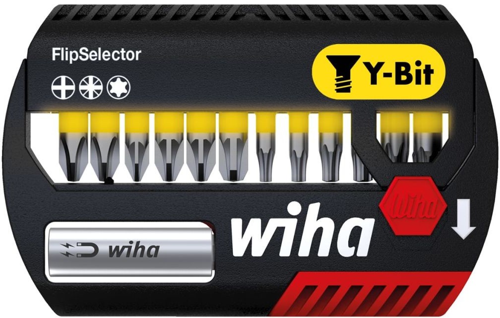 Wiha Zestaw bitów FlipSelector, 13 części, bit Y, 25mm, 41827